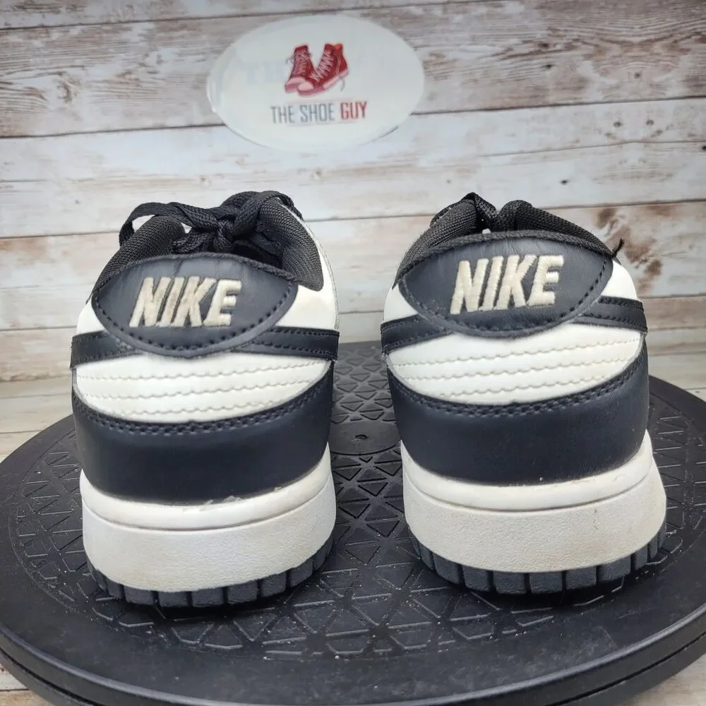 Nike Dunk Low Men's Size 7 Black White Athletic Skateboarding Shoes